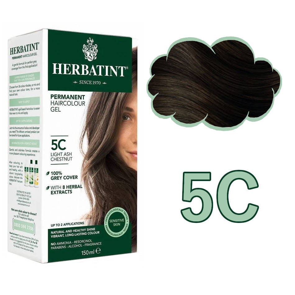 Herbatint 5C Jasny Popielaty Kasztan 150 ml farba