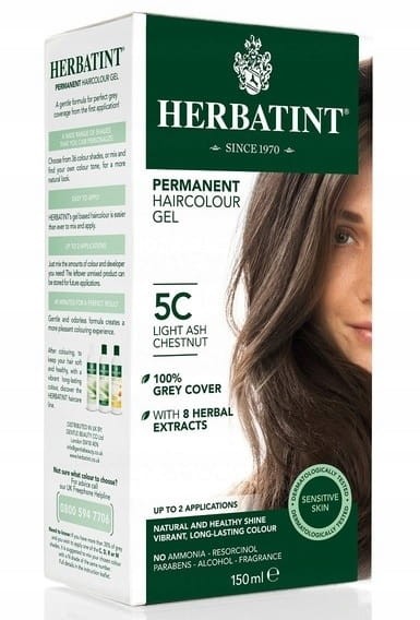 Herbatint 5C Jasny Popielaty Kasztan 150 ml farba