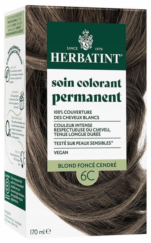 FARBA HERBATINT 6C CIEMNY POPIELATY BLOND 150ML