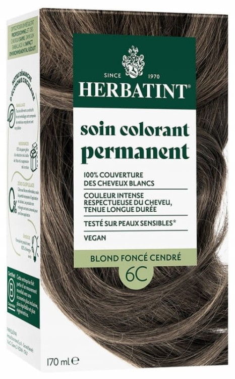FARBA HERBATINT 6C CIEMNY POPIELATY BLOND 150ML