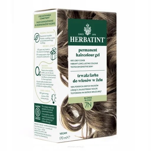 Farba do włosów Herbatint 7N Blond 150 ml