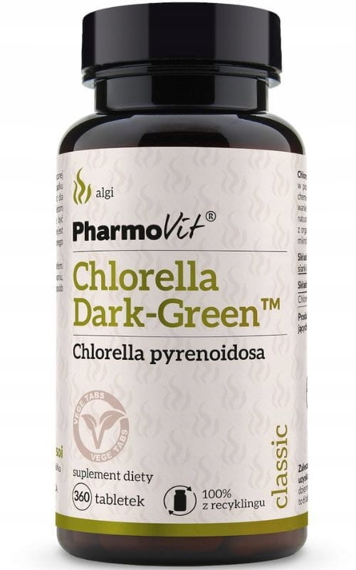 CHLORELLA DARK-GREEN 360TABL PHARMOVIT
