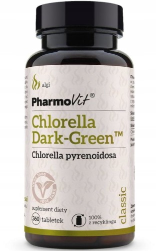 CHLORELLA DARK-GREEN 360TABL PHARMOVIT