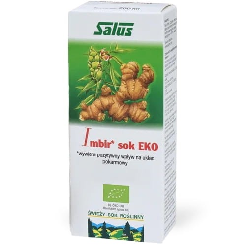 IMBIR SOK EKO 250ML SALUS
