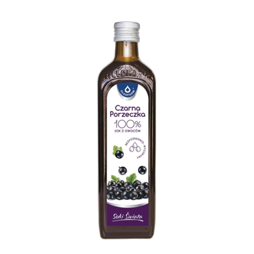 CZARNA PORZECZKA SOK NFC 100% 490 ML OLEOFARM
