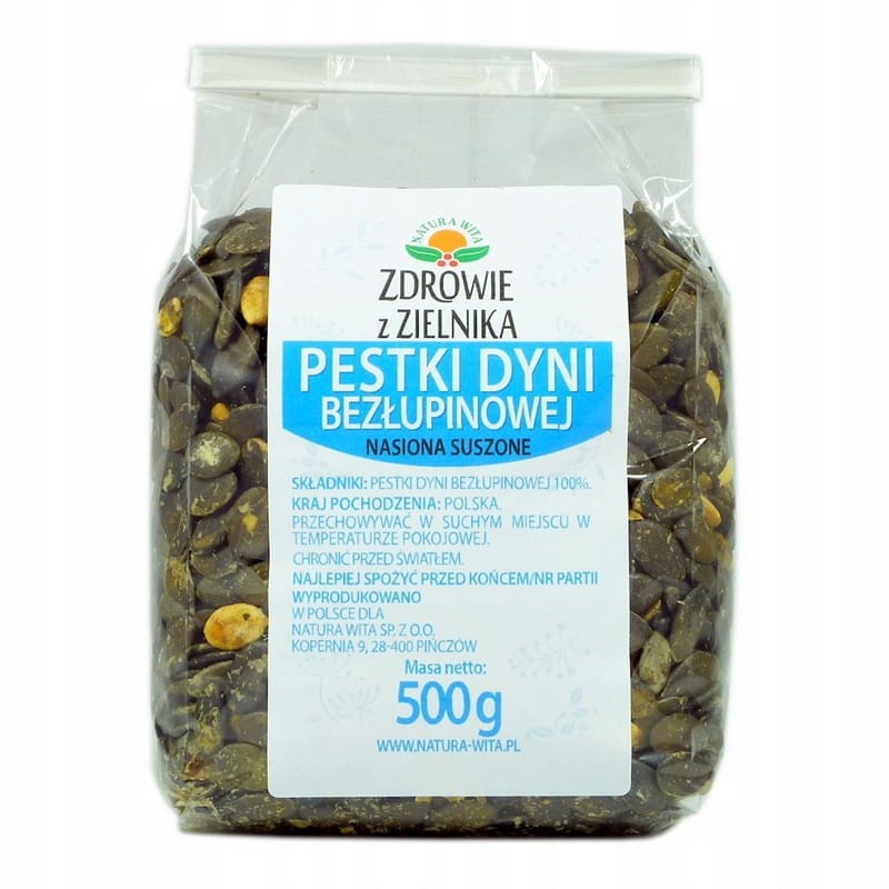 PESTKI DYNI BEZŁUPINKOWEJ 500G NATURA WITA