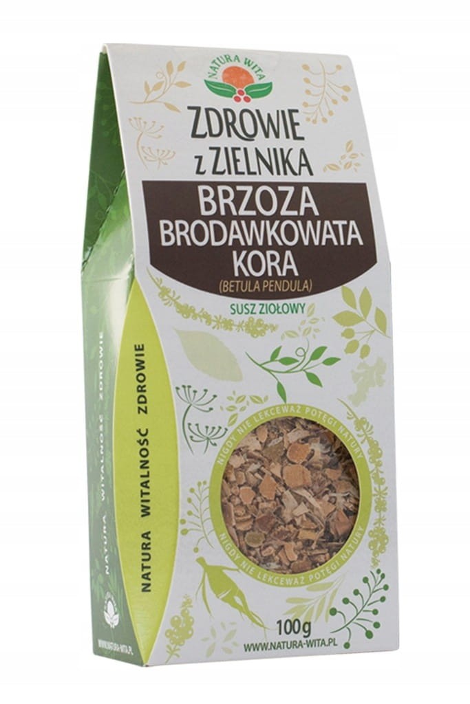 BRZOZA BRODAWKOWATA KORA 100 G NATURA WITA