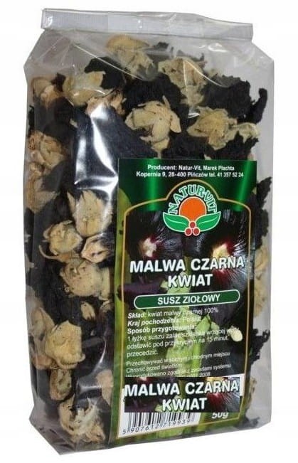 MALWA CZARNA KWIAT 50G NATURA WITA