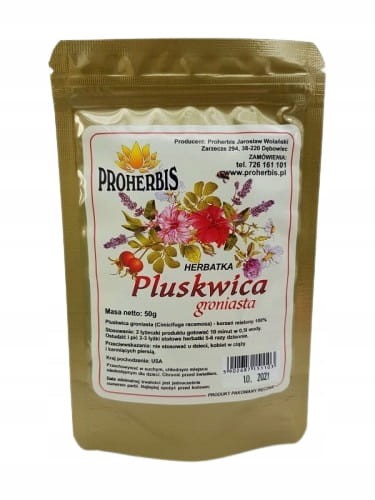 PLUSKWICA GRONIASTA MIELONA 50G PROHERBIS