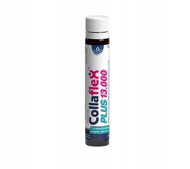 Collaflex plus 13000 STAWY KOŚCI OLEOFARM 20 fiolek x 25ml SMAK PORZECZKOWY