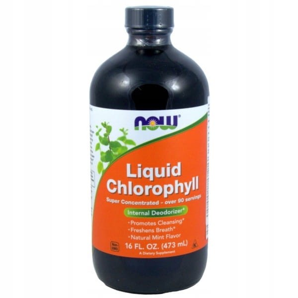 Płyn Now Foods Liquid Chlorophyll chlorofil 473 ml