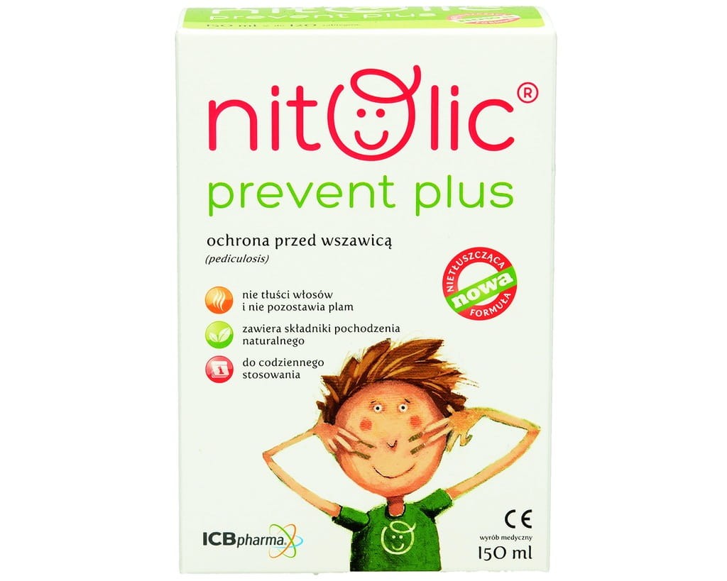 Pipi Nitolic Prevent Plus 150 ml spray zapobiegający wszawicy