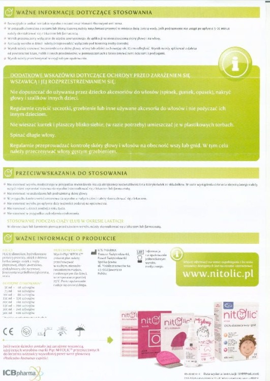 Pipi Nitolic Prevent Plus 150 ml spray zapobiegający wszawicy