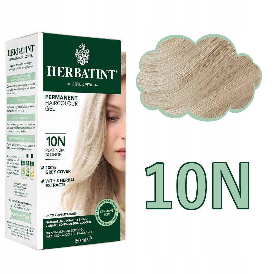 Herbatint 10N 150 ml farba do włosów