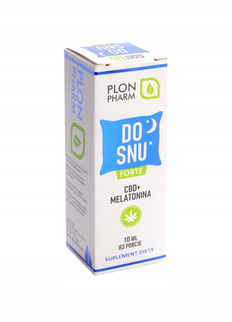 PlonPharm Do snu forte olej CBD+ Melatonina 10 ml