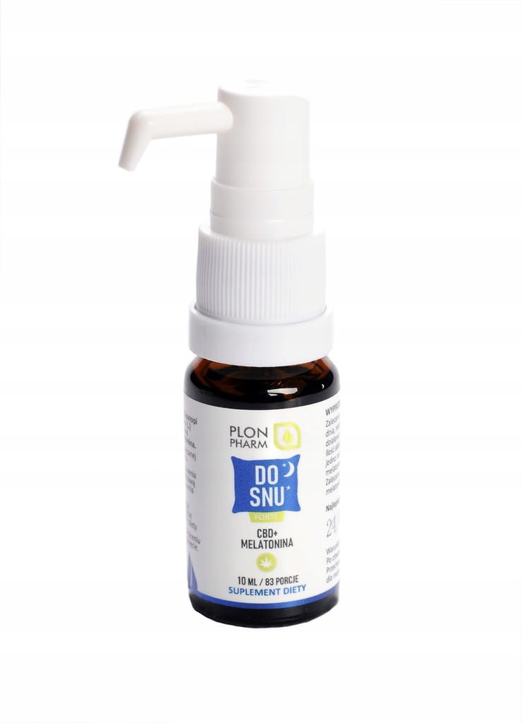 PlonPharm Do snu forte olej CBD+ Melatonina 10 ml