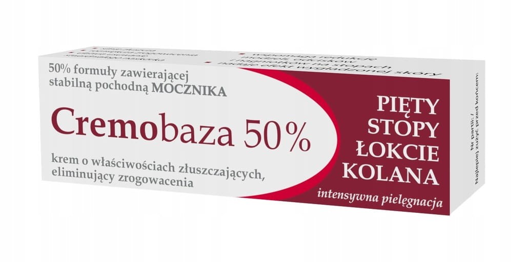 Cremobaza 50% Mocznika krem o właściwościach złuszczających 30g