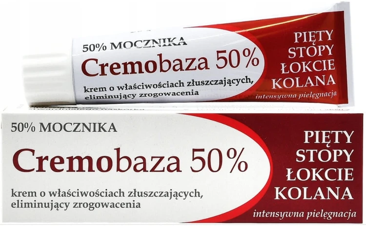Cremobaza 50% Mocznika krem o właściwościach złuszczających 30g