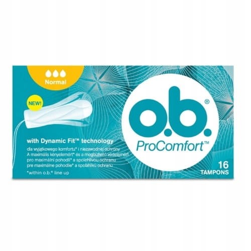 OB Pro Comfort Normal Tampony 16 sztuk