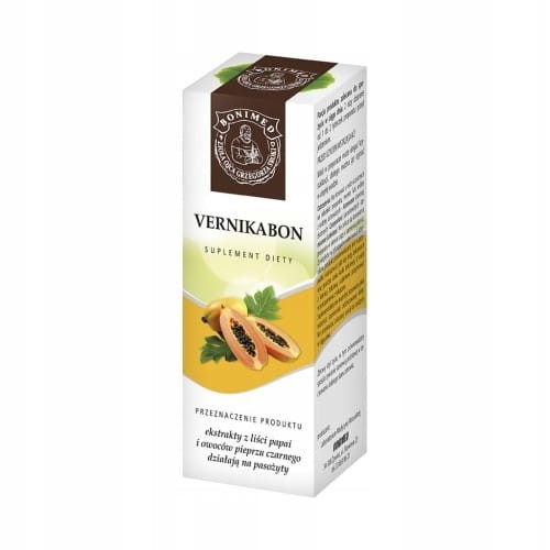 Vernikabon syrop 100ml Nowa wersja z dodatkiem imbiru
