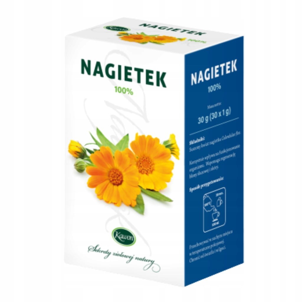 NAGIETEK KWIAT 30SASZ KAWON HERBATKA W SASZETKACH