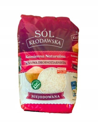 Sól Kłodawska różowa drobnoziarnista | Kopalnia soli Kłodawa