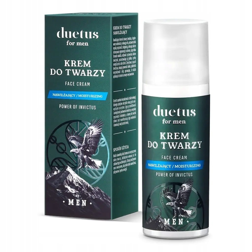 DUETUS FOR MEN Krem do twarzy nawilżający 50ml Sylveco