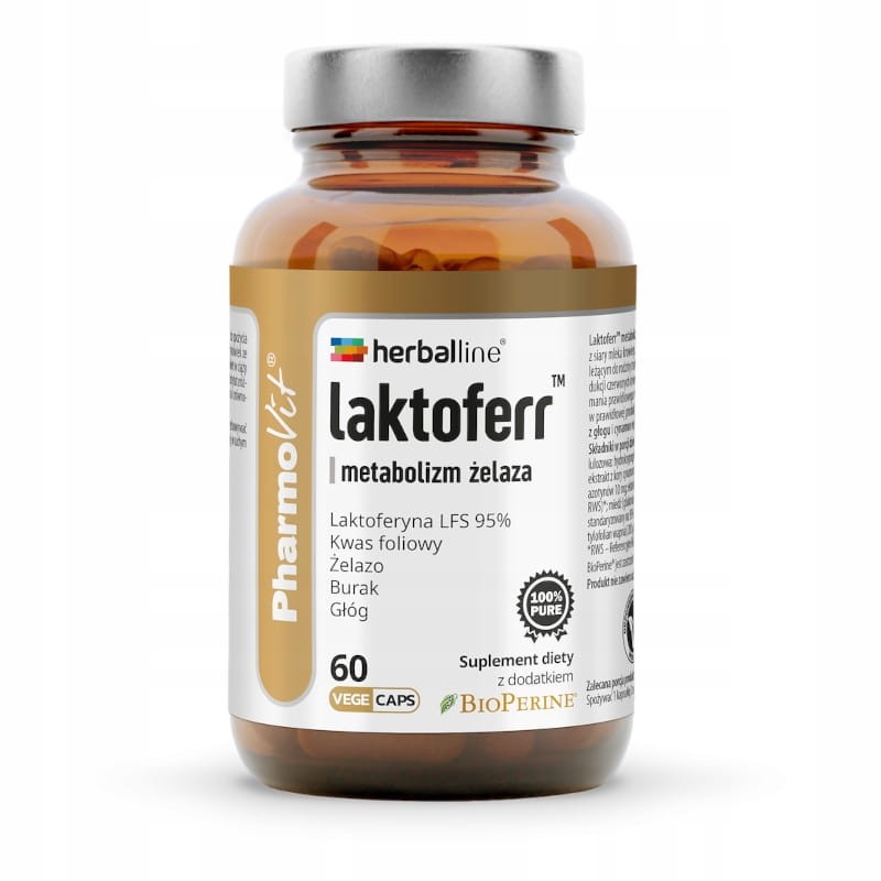 LAKTOFERR metabolizm żelaza 60kaps Pharmovit