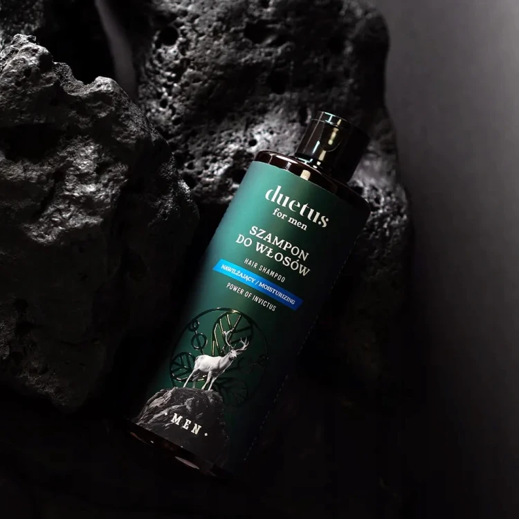 MĘSKI Szampon do Włosów Nawilżający INVICTUS 300ml DUETUS for MEN