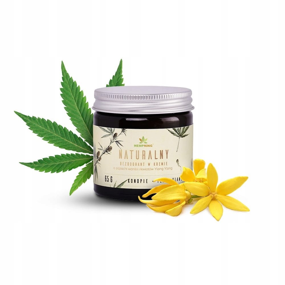 Naturalny dezodorant konopnie + ylang ylang 65 g Hemp King