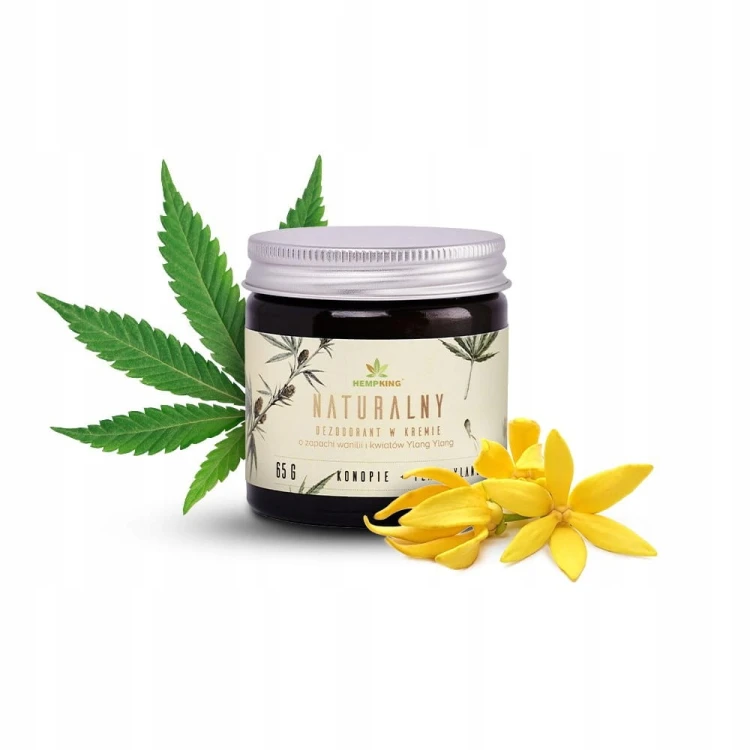 Naturalny dezodorant konopnie + ylang ylang 65 g Hemp King