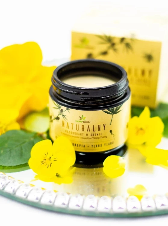 Naturalny dezodorant konopnie + ylang ylang 65 g Hemp King