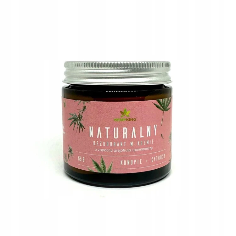 Naturalny dezodorant w kremie HempKing grejpfrut+pomarańcza 65g