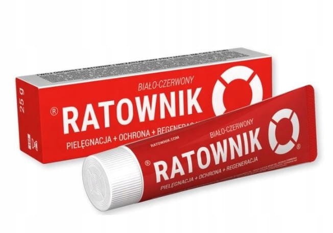 Mulitiaktywny balsam RATOWNIK pielęgnacja +ochrona +regeneracja skóry 25 g