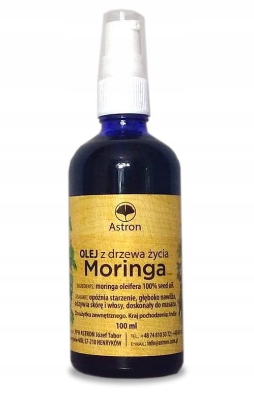 OLEJ Z DRZEWA ŻYCIA MORINGA 100ML ASTRON