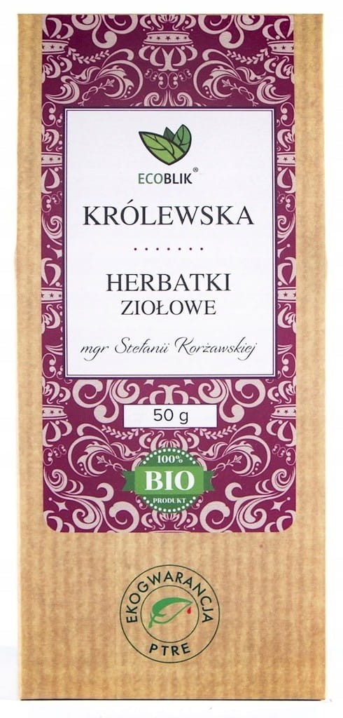 KRÓLEWSKA HERBATKA ZIOŁOWA EKO 50G ECOBLIK