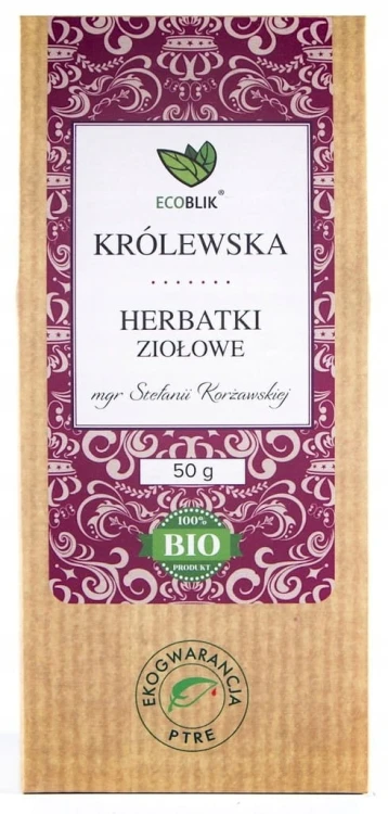 KRÓLEWSKA HERBATKA ZIOŁOWA EKO 50G ECOBLIK