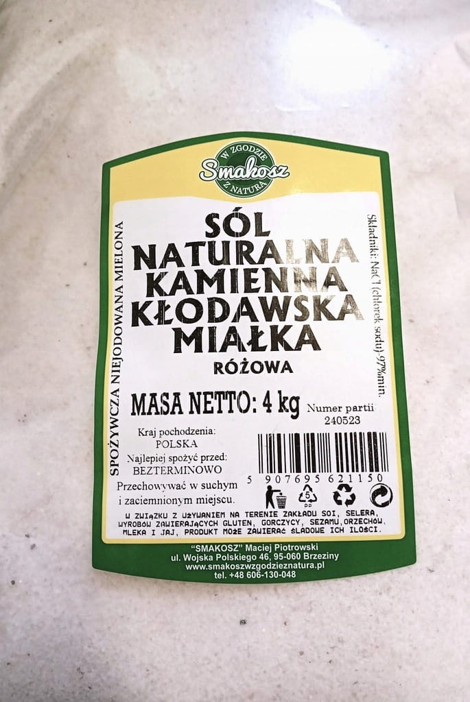 Sól kamienna Smakosz 4100 g