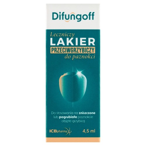Difungoff Lakier przeciwgrzybiczy do paznokci 4,5 ml