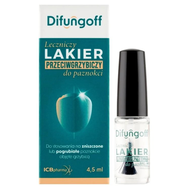 Difungoff Lakier przeciwgrzybiczy do paznokci 4,5 ml
