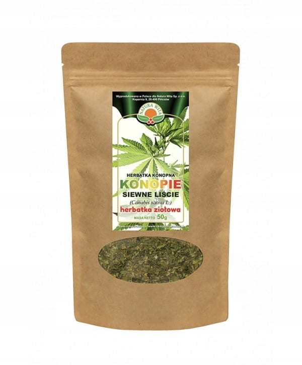 Herbata konopna KONOPIE SIEWNE LIŚCIE50 g Natura Wita