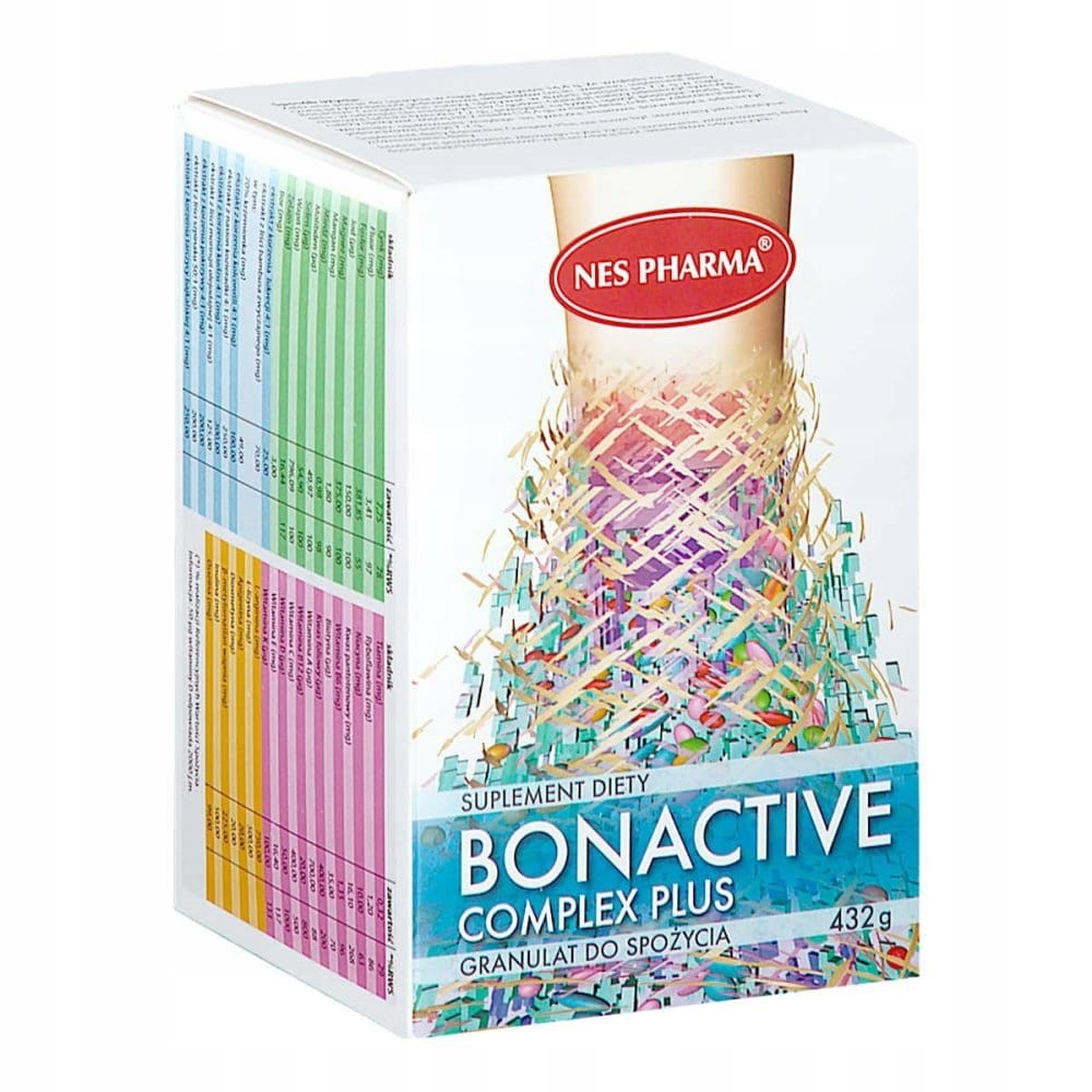 Bonactive Complex Plus Granulat 432g REKONWALESCENCJA PO ZŁAMANIACH
