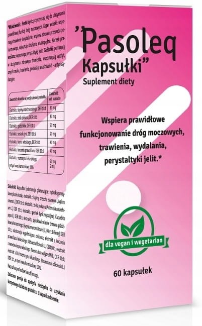 PASOLEQ 60KAPS orzech szary piołun goździk pestki dyni